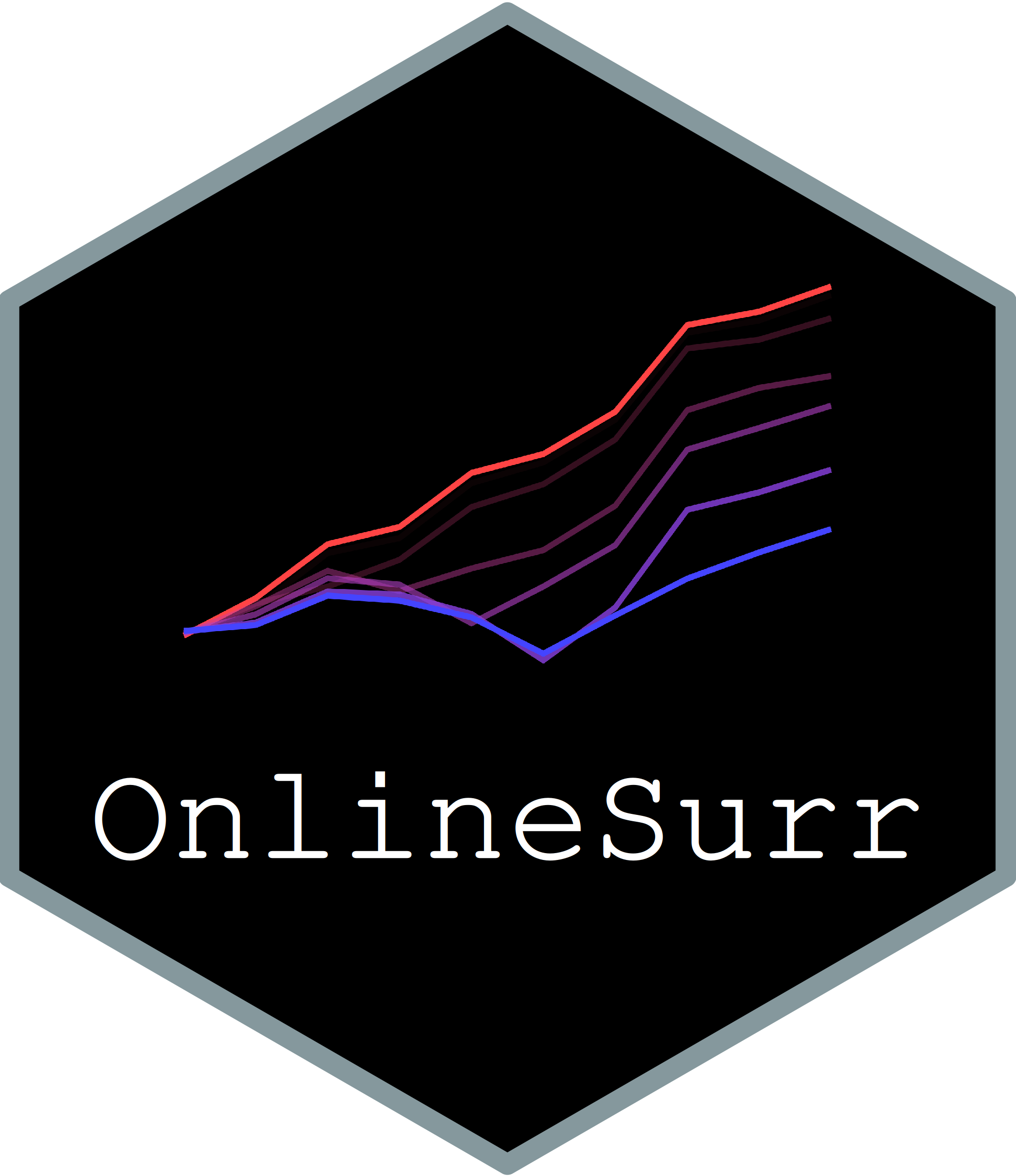 OnlineSurr hex logo