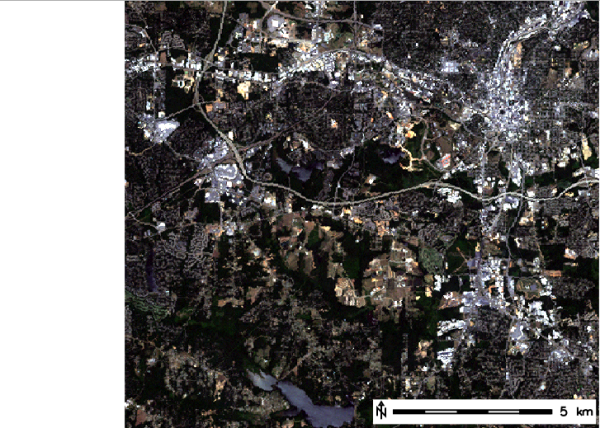 RGB composite of input data