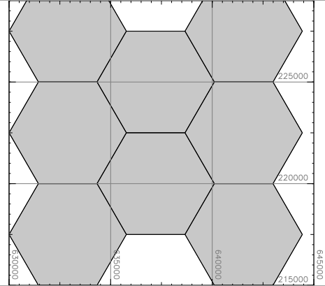 Hexagon map