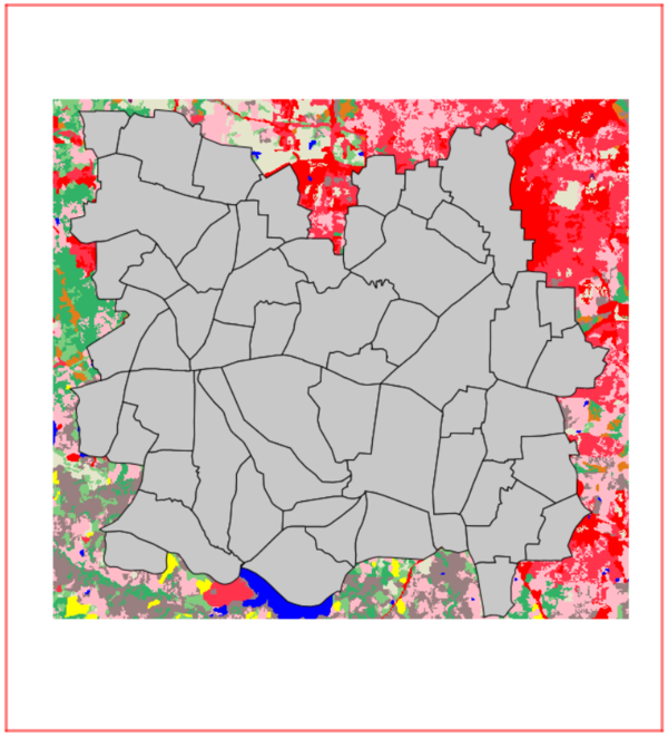 Census layer after removal of non-covered spatial units