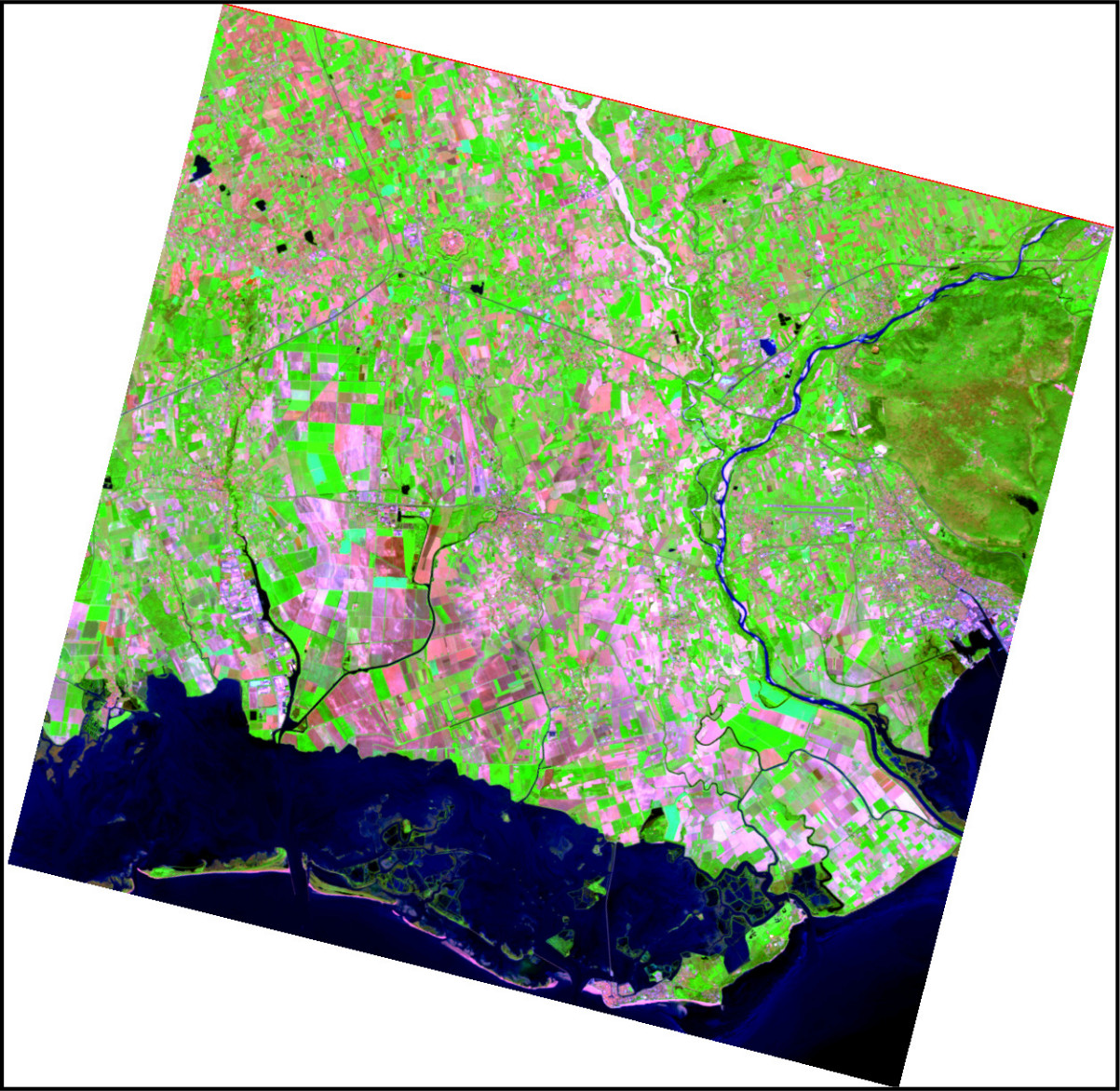 PRISMA SWIR-geology composite example