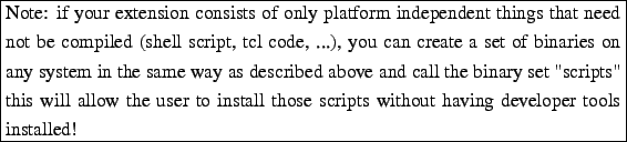 \framebox{\begin{minipage}[t][1\totalheight]{1\columnwidth}%
Note: if your exten...
...stall those scripts without having developer tools installed!%
\end{minipage}}%