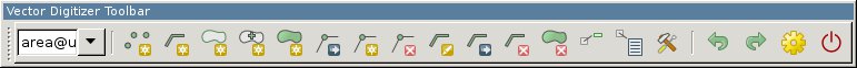 Vector Digitizer Toolbar