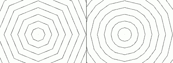 Flat cost surface without and with the knight's move