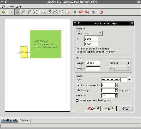 wxGUI Cartographic Composer