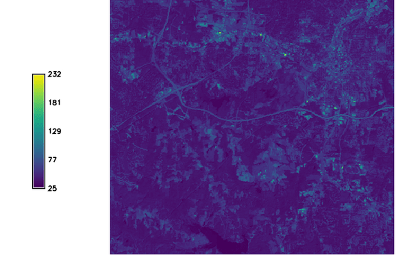 i.albedo LANDSAT-TM5 1987 example