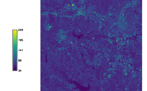 i.albedo LANDSAT-TM7 2000 example